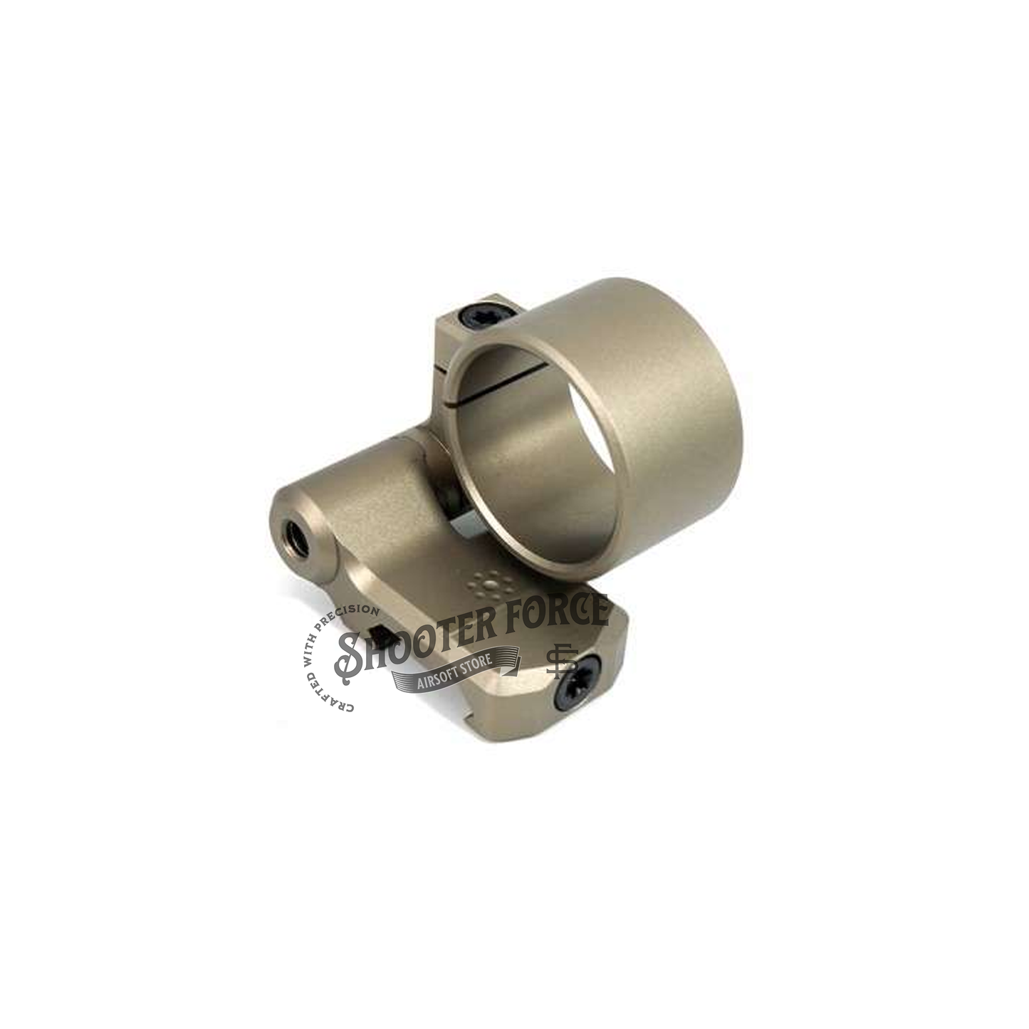 SOTAC Arisaka Low Micro Mounts Optic Centerline: 0.9" Height For T2 And 3X Magnifier Combo - FDE