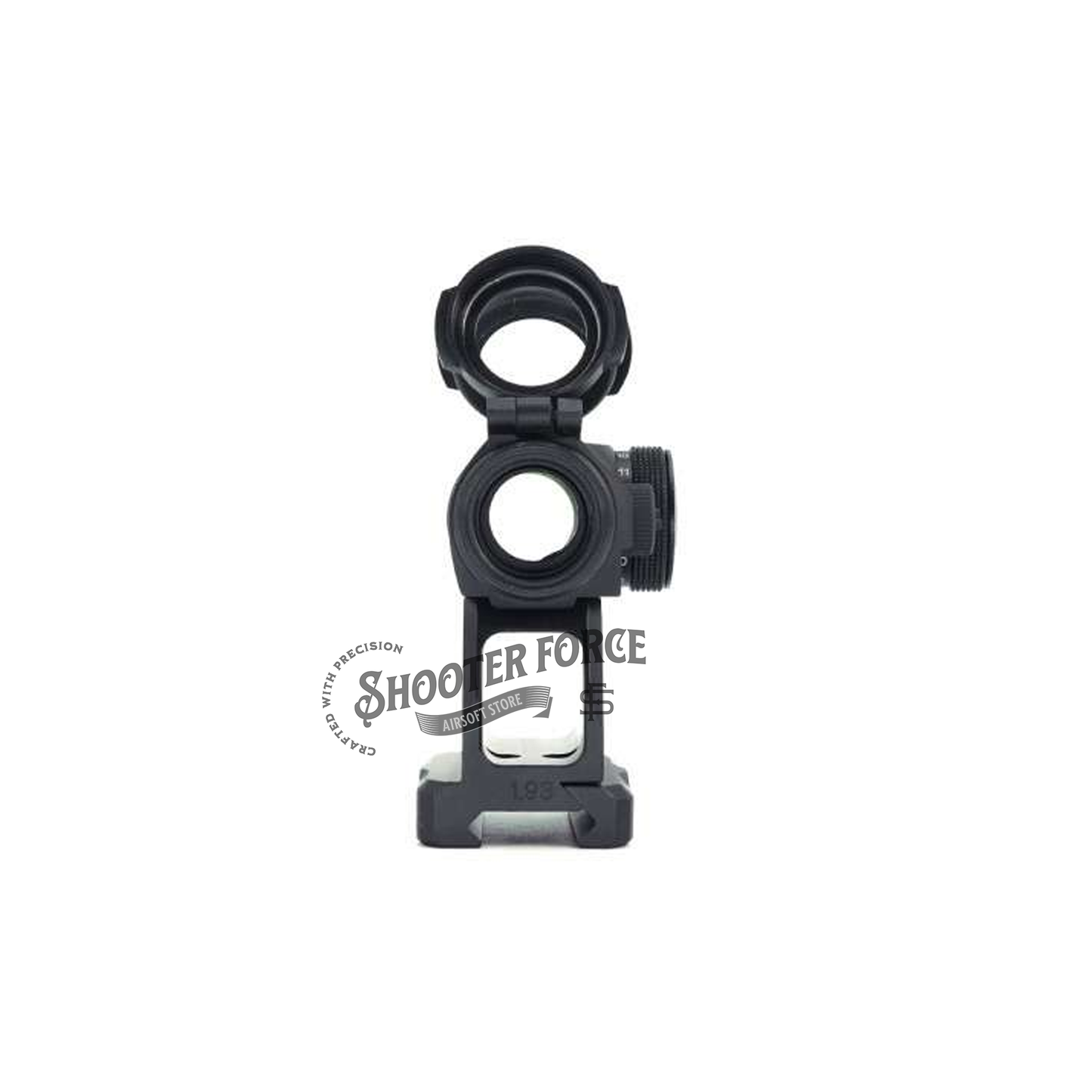SOTAC Arisaka Style High Mount for Micro Red Dot Sight - 1.93" Optical Centerline Height  | Airsoft Mount for Micro Red Dot Sights
