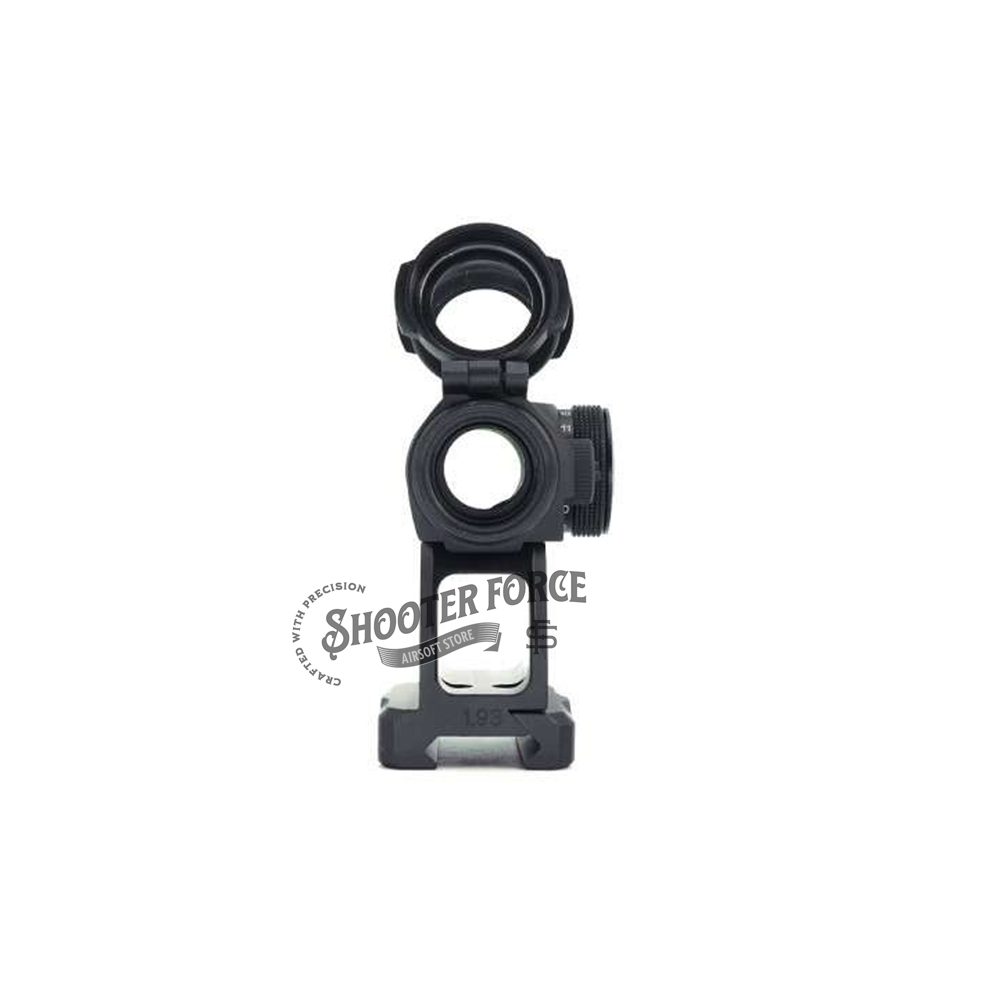 SOTAC Arisaka Style High Mount for Micro Red Dot Sight - 1.93" Optical Centerline Height  | Airsoft Mount for Micro Red Dot Sights