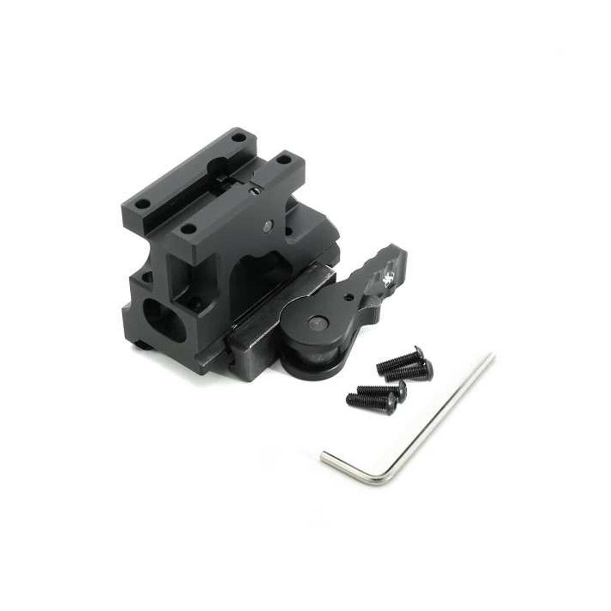 SOTAC FAST MRO with QD Lever Mount Combo, providing secure attachment and quick-detach functionality for MRO red dot sights in airsoft setups.