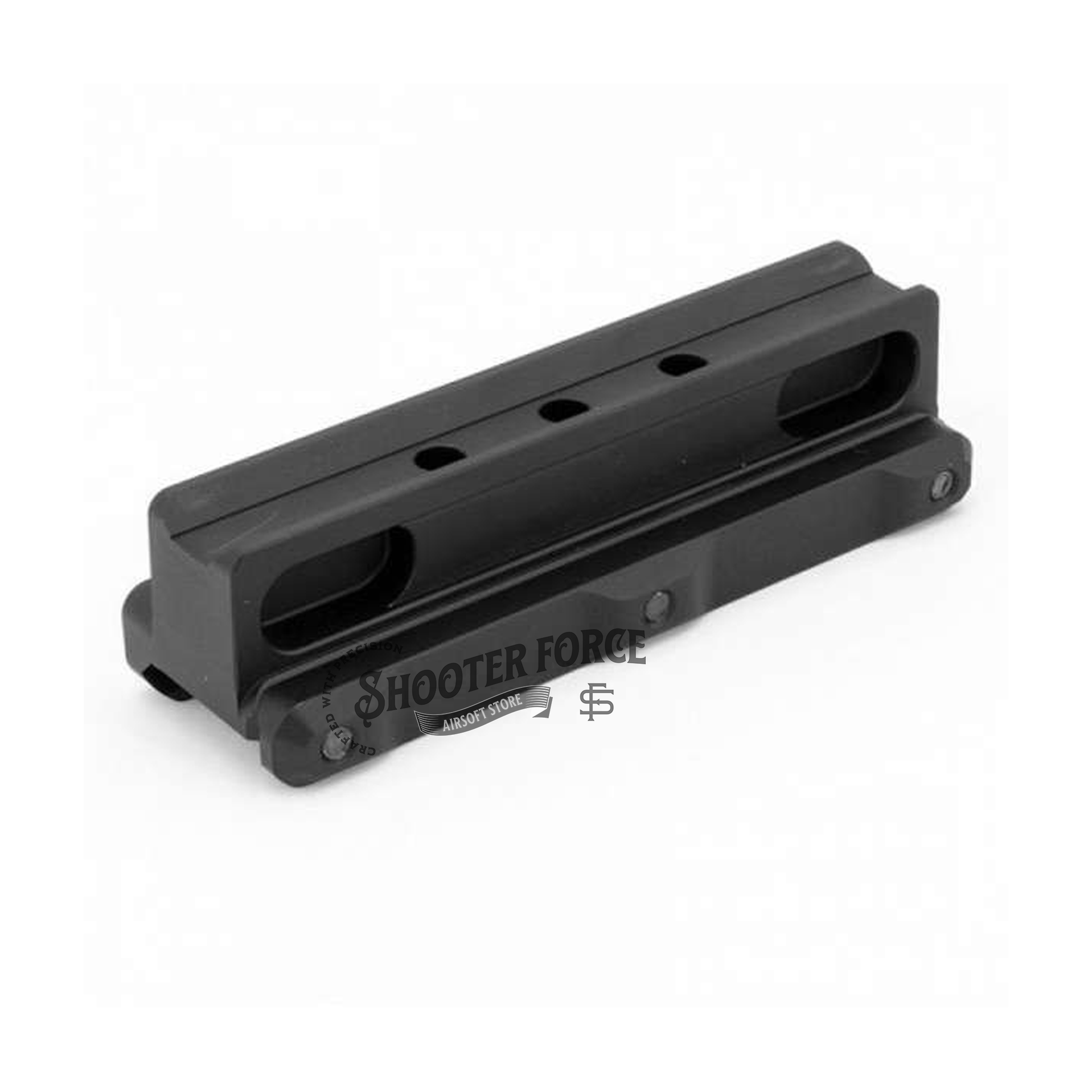 SOTAC FAST OCG Series 2.05" Scope Mount in black, providing a secure and stable attachment for ACOG and VCOG optics in airsoft setups.