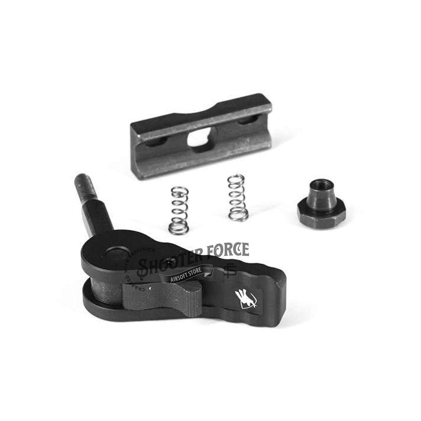 SOTAC FAST QD Lever for FAST Series MICRO/FTC Mount, providing quick-detach functionality for secure optic attachment in airsoft setups.