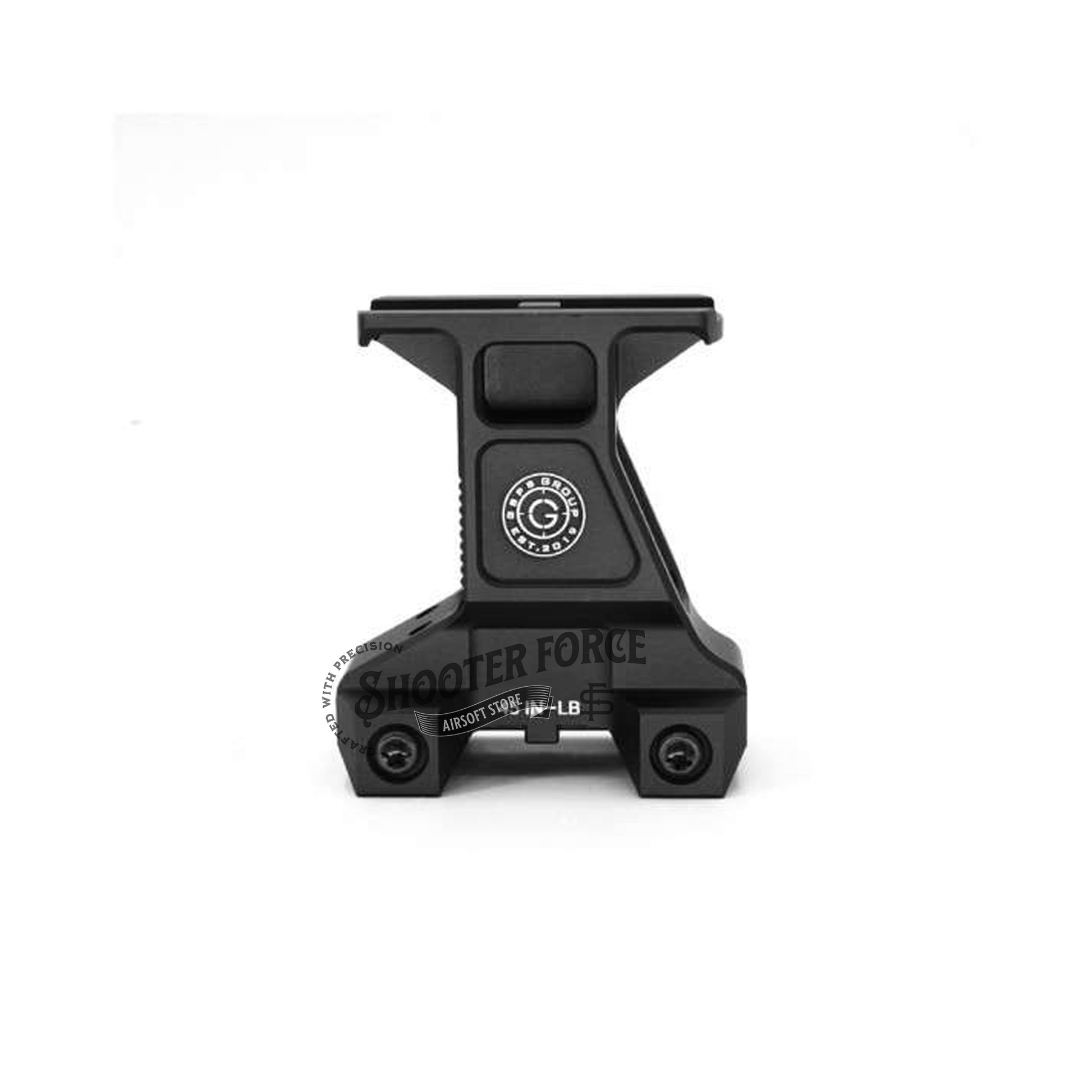 SOTAC GBRS Group Lerna Optic 2.91" Mount for MicroT2 Red Dot Sight in FDE color, designed for airsoft enthusiasts seeking precision and durability in tactical situations.