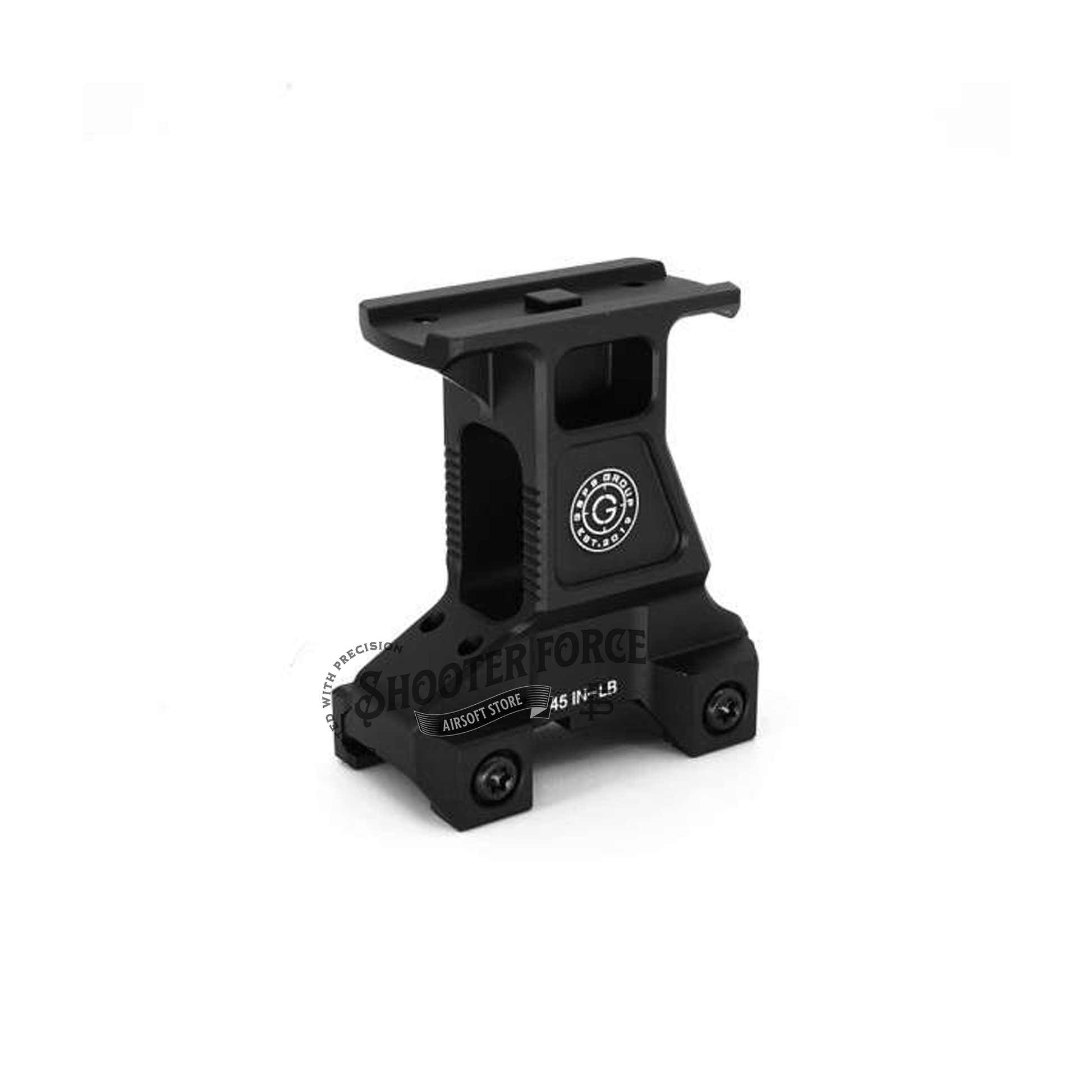 SOTAC GBRS Group Lerna Optic 2.91" Mount for MicroT2 Red Dot Sight in FDE color, designed for airsoft enthusiasts seeking precision and durability in tactical situations.