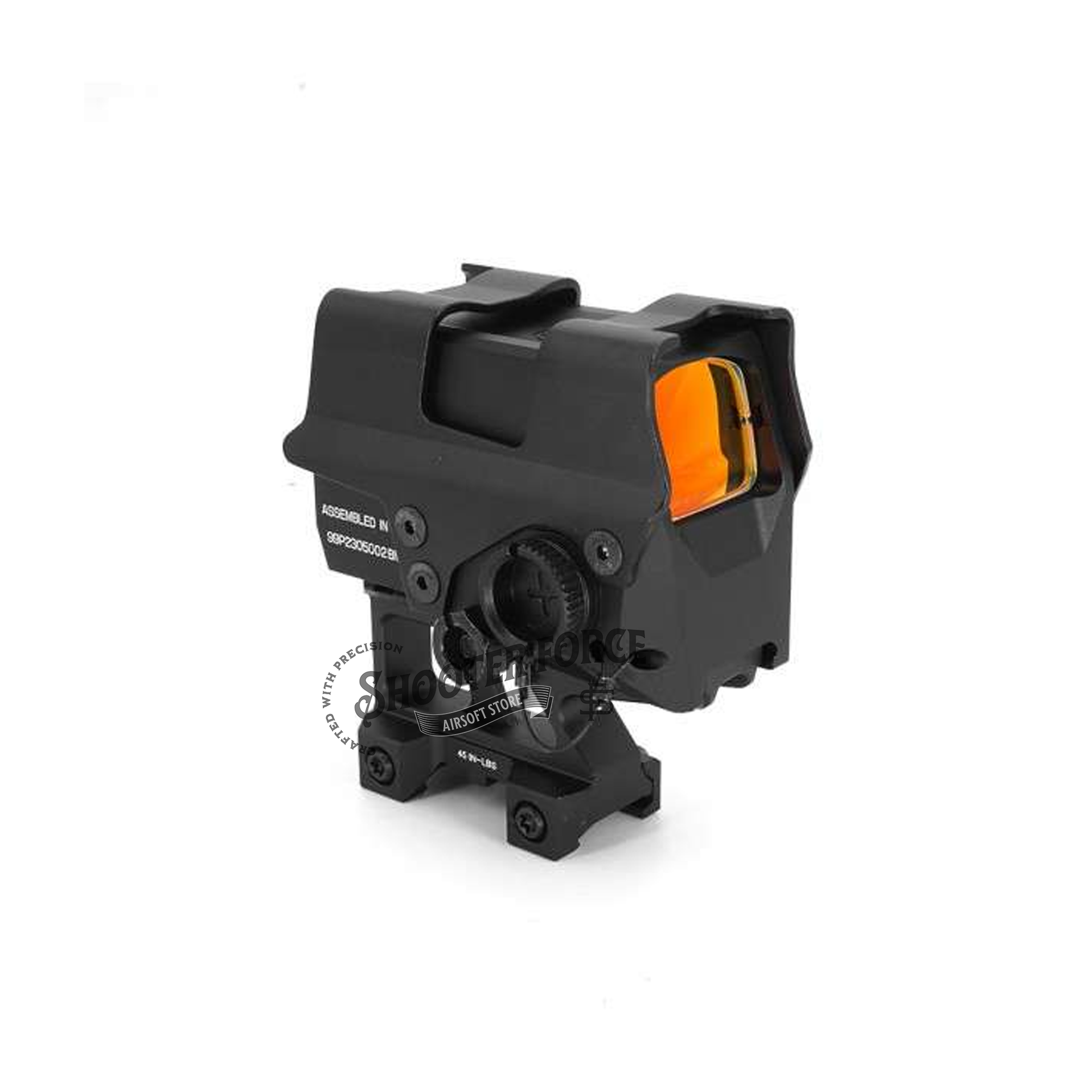 Enhance your airsoft setup with the SOTAC GBRS Lerna Mount for EXPS3, ROMEO8T, and UH1 RDS sights. This tactical black mount offers a 2.91” optic height, designed specifically for airsoft use, ensuring a secure fit for red dot sights to boost your performance on the field.