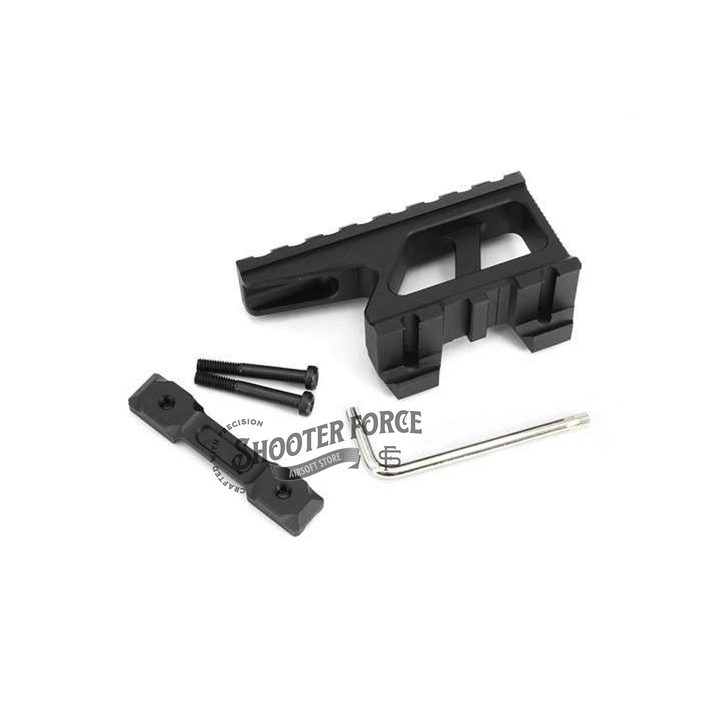 Enhance your airsoft setup with the SOTAC GBRS Lerna Mount for EXPS3, ROMEO8T, and UH1 RDS sights. This tactical black mount offers a 2.91” optic height, designed specifically for airsoft use, ensuring a secure fit for red dot sights to boost your performance on the field.