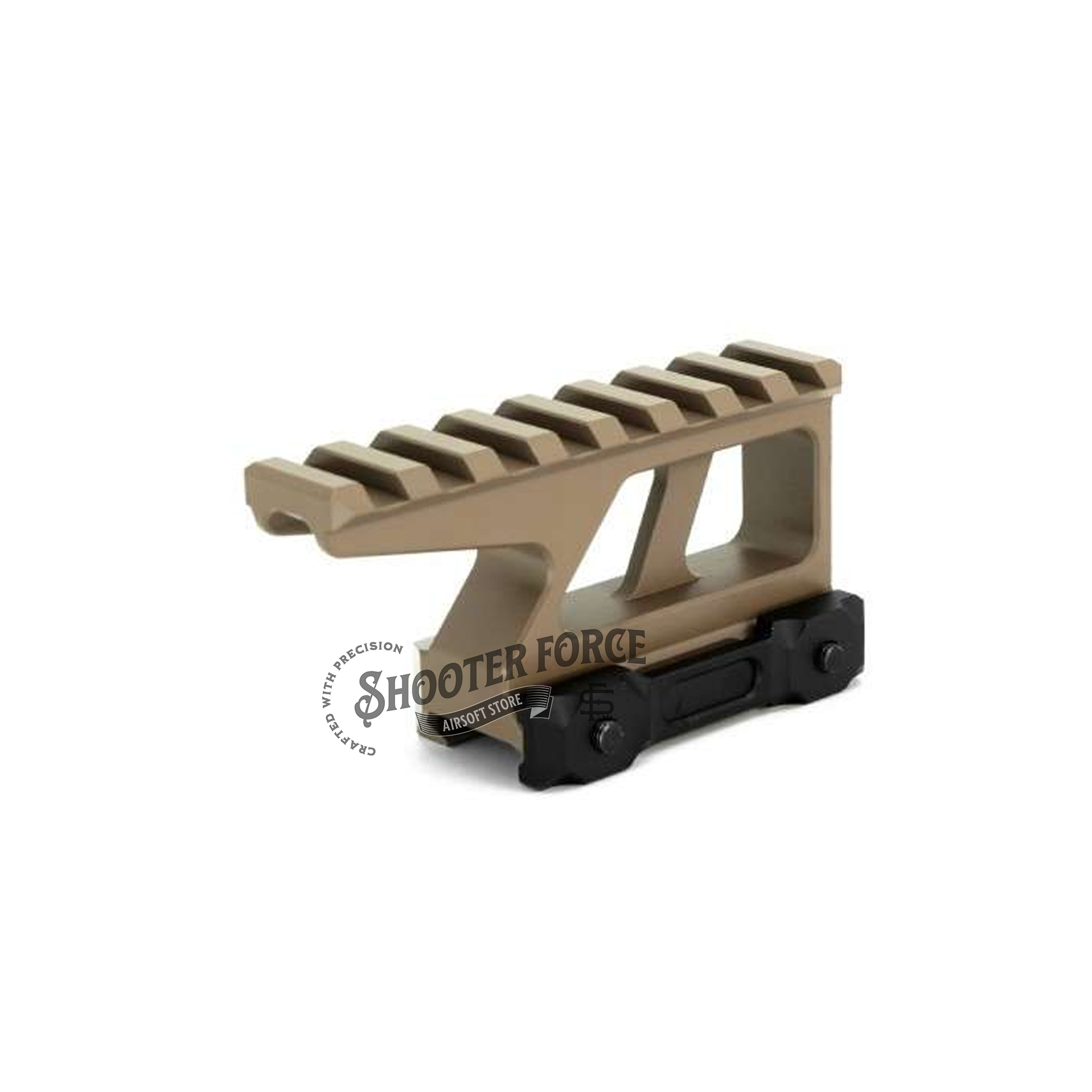 SOTAC GBRS Lerna Mount in FDE, designed for Holographic Sight, offering a stable and durable mounting solution for tactical operations.