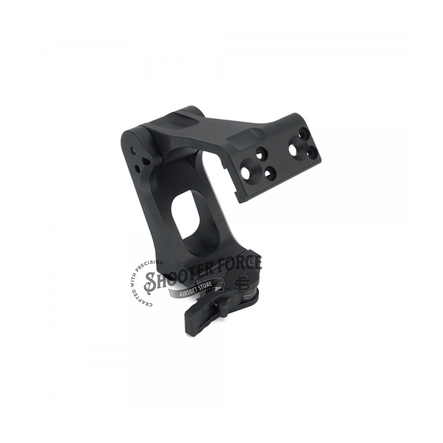 SOTAC GBRS OMNI FTC Mount in black with 2.91" optic height, designed for tactical use, offering quick sight alignment and lasting durability.