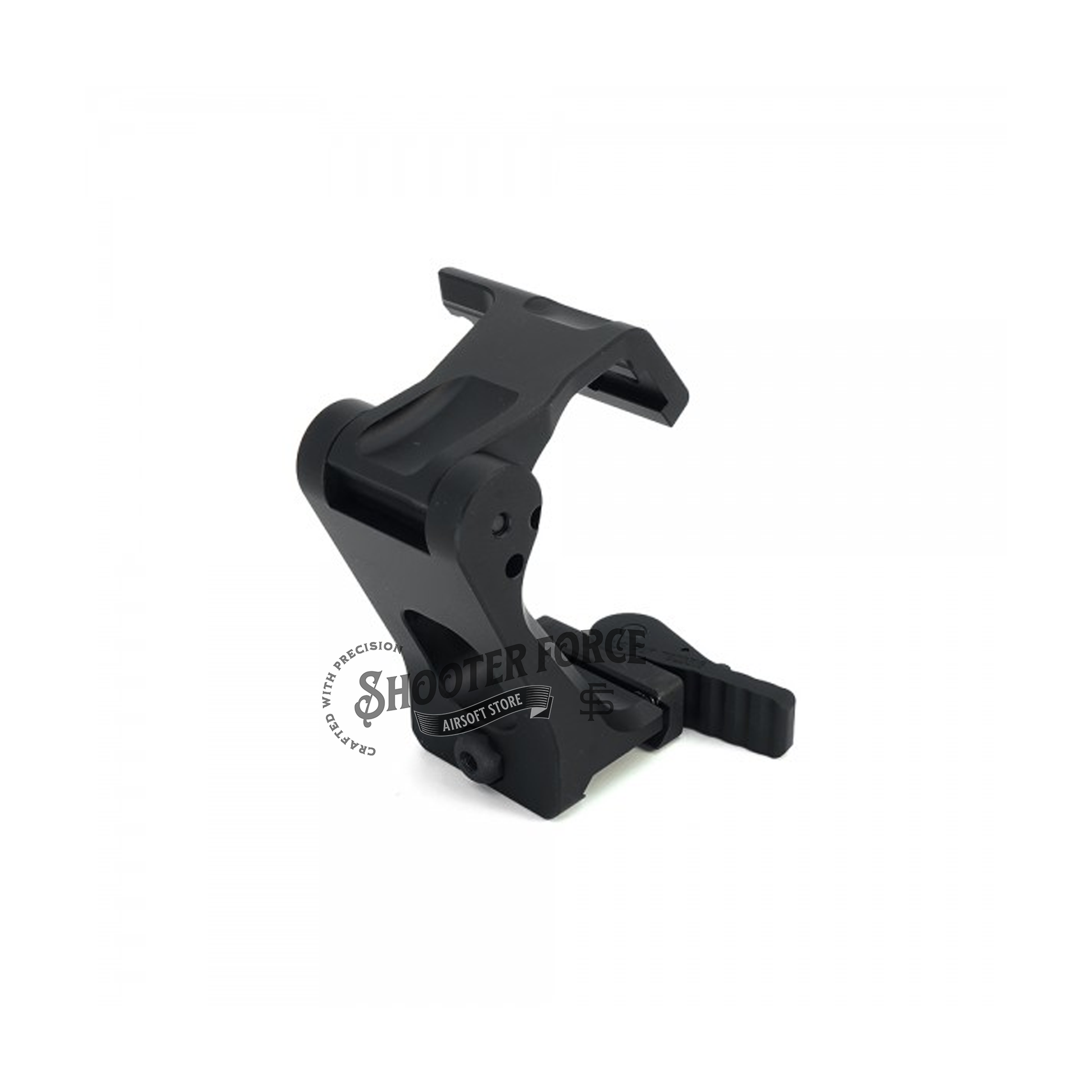 SOTAC GBRS OMNI FTC Mount in black with 2.91" optic height, designed for tactical use, offering quick sight alignment and lasting durability.