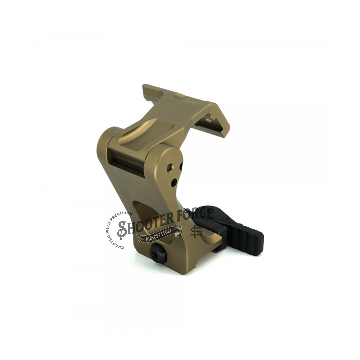 SOTAC GBRS OMNI FTC Mount with 2.91" optic height, FDE finish, designed for tactical use, ensuring fast sight acquisition and reliable durability.
