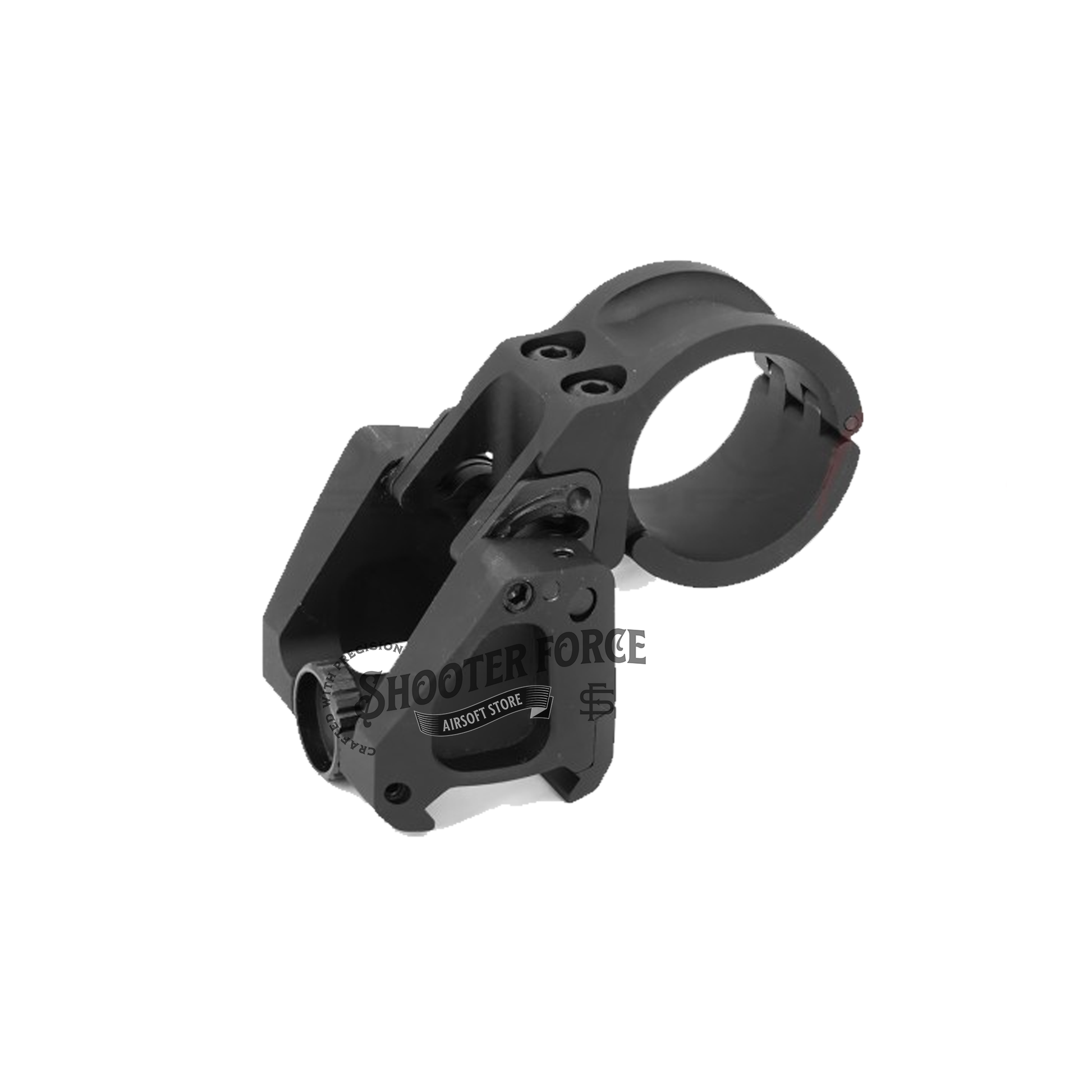 SOTAC LEAP/06 1.93-inch 30mm magnifier mount for tactical optics, providing elevated centerline height and secure attachment for enhanced precision.