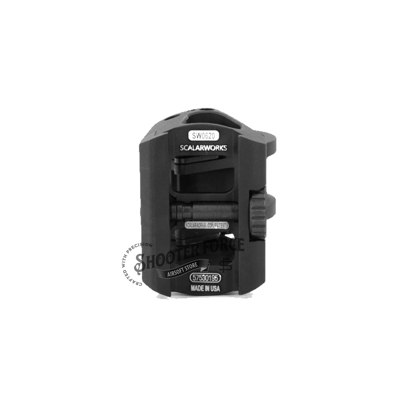 SOTAC LEAP/06 1.93-inch 30mm magnifier mount for tactical optics, providing elevated centerline height and secure attachment for enhanced precision.