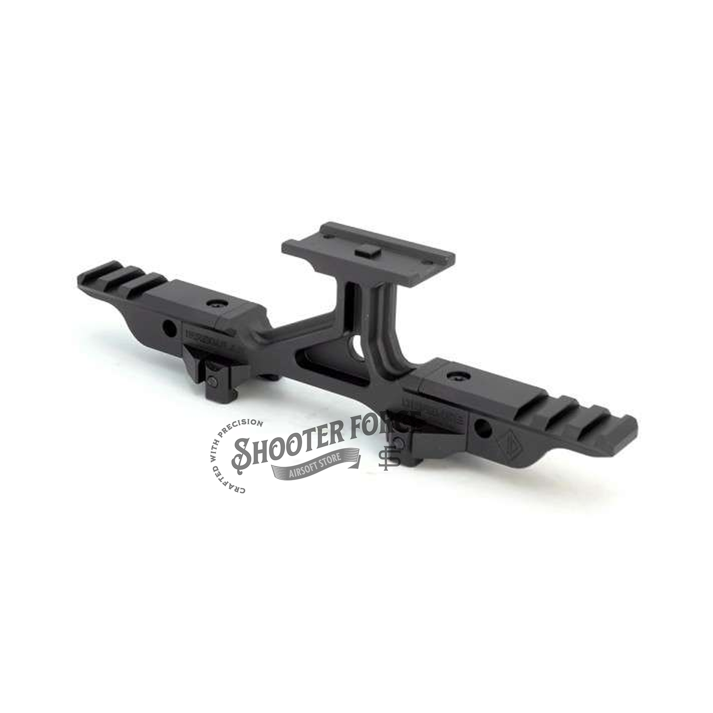 SOTAC OMM Optic Mount Modular MICRO with a 2.50" optical centerline height, offering a lightweight and elevated platform for airsoft optics with secure and precise alignment.