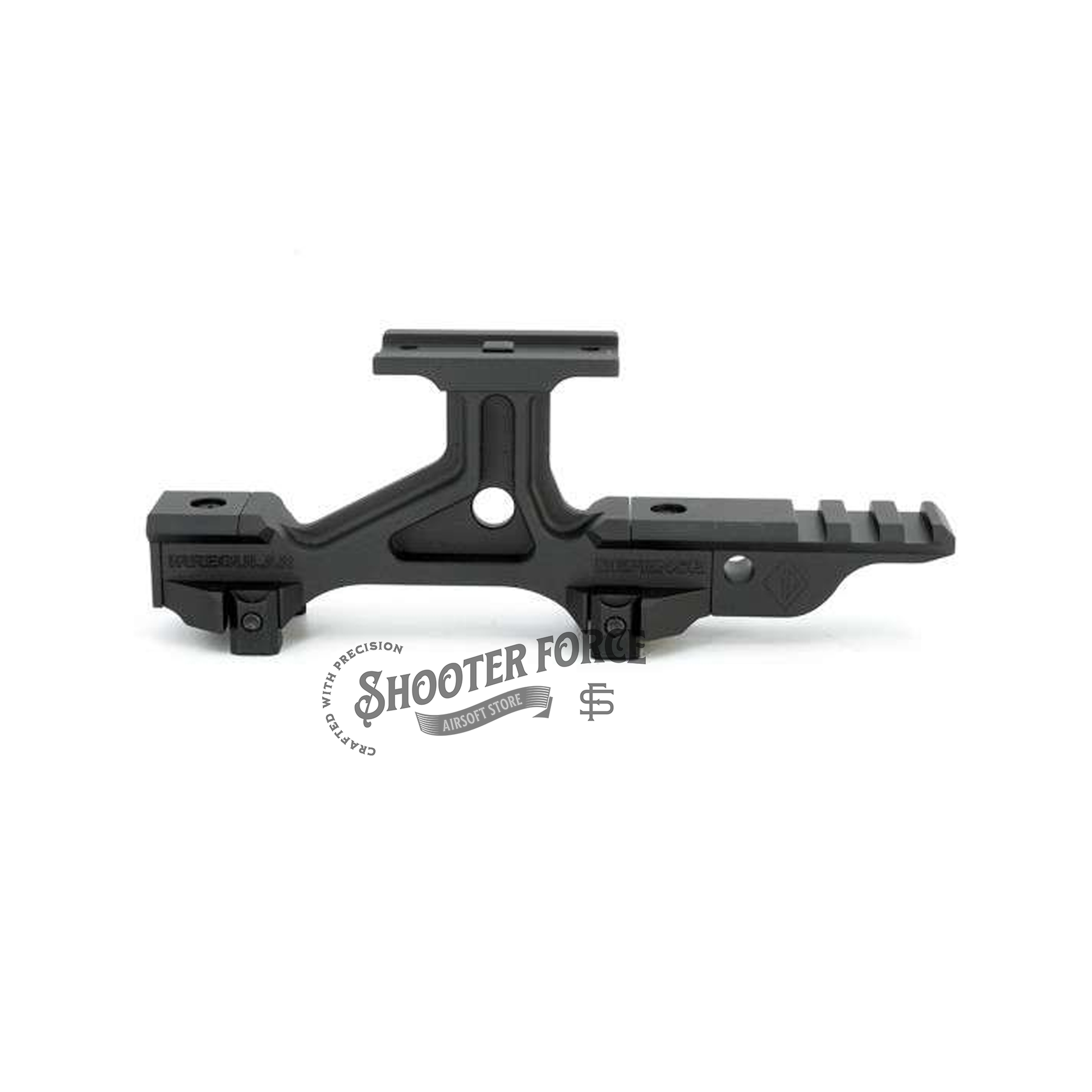 SOTAC OMM Optic Mount Modular MICRO with a 2.50" optical centerline height, offering a lightweight and elevated platform for airsoft optics with secure and precise alignment.