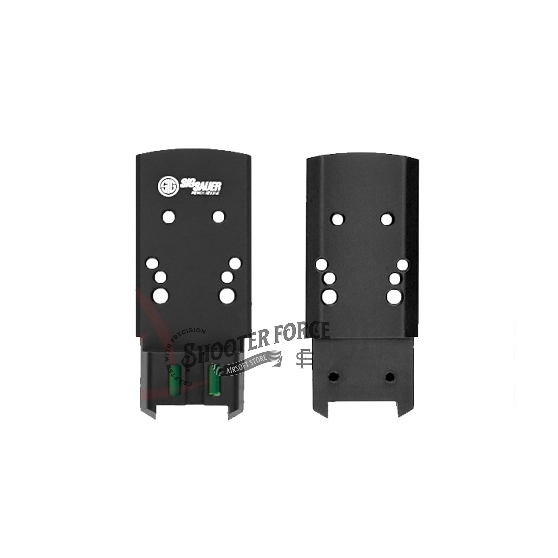 SOTAC P320 Red Dot Mounting Plate, providing a stable and secure mounting platform for red dot optics on P320 airsoft pistols.