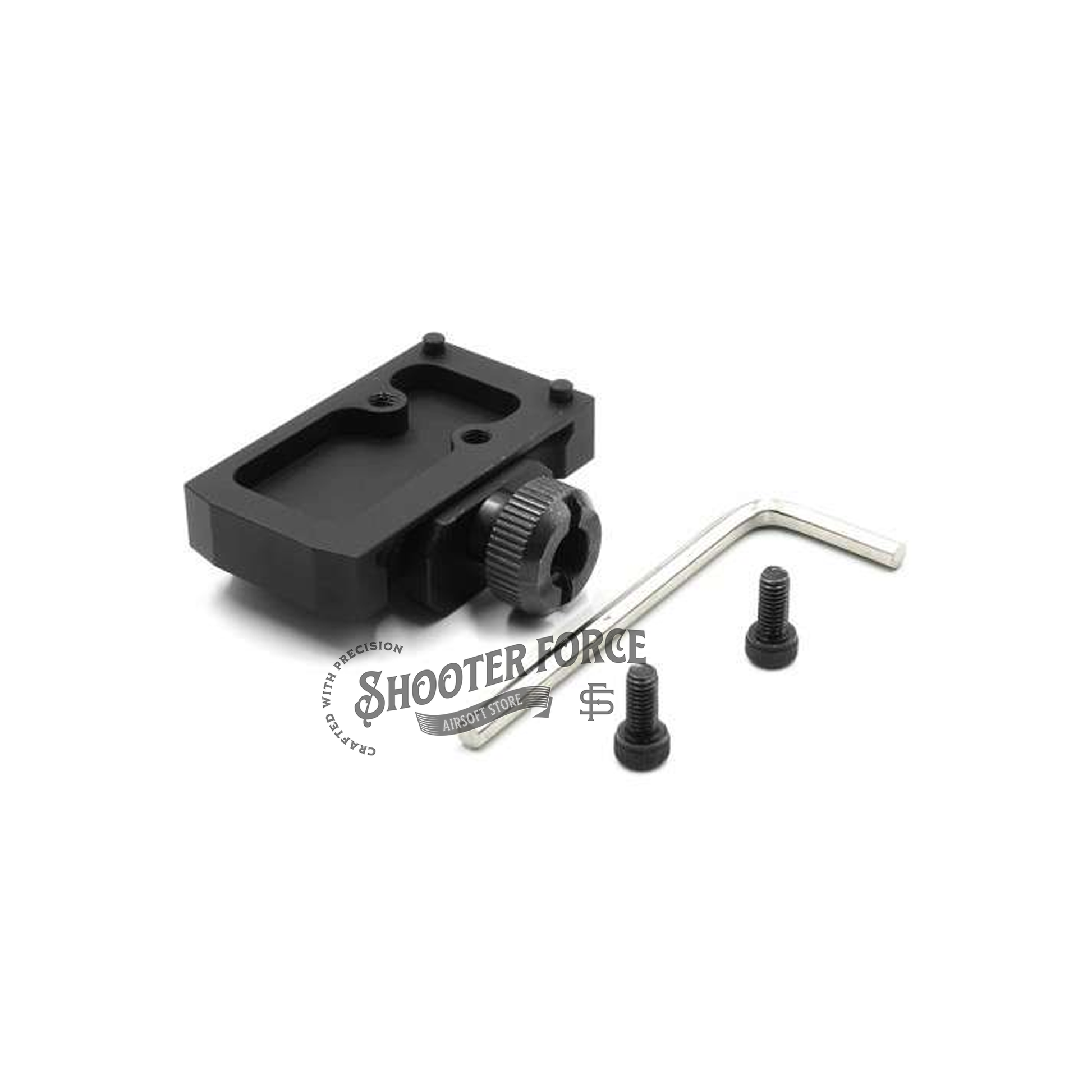 SOTAC Picatinny M1913 Rail Mounting Kit for ROMEO1, designed for secure mounting of ROMEO1 red dot sights on airsoft guns.