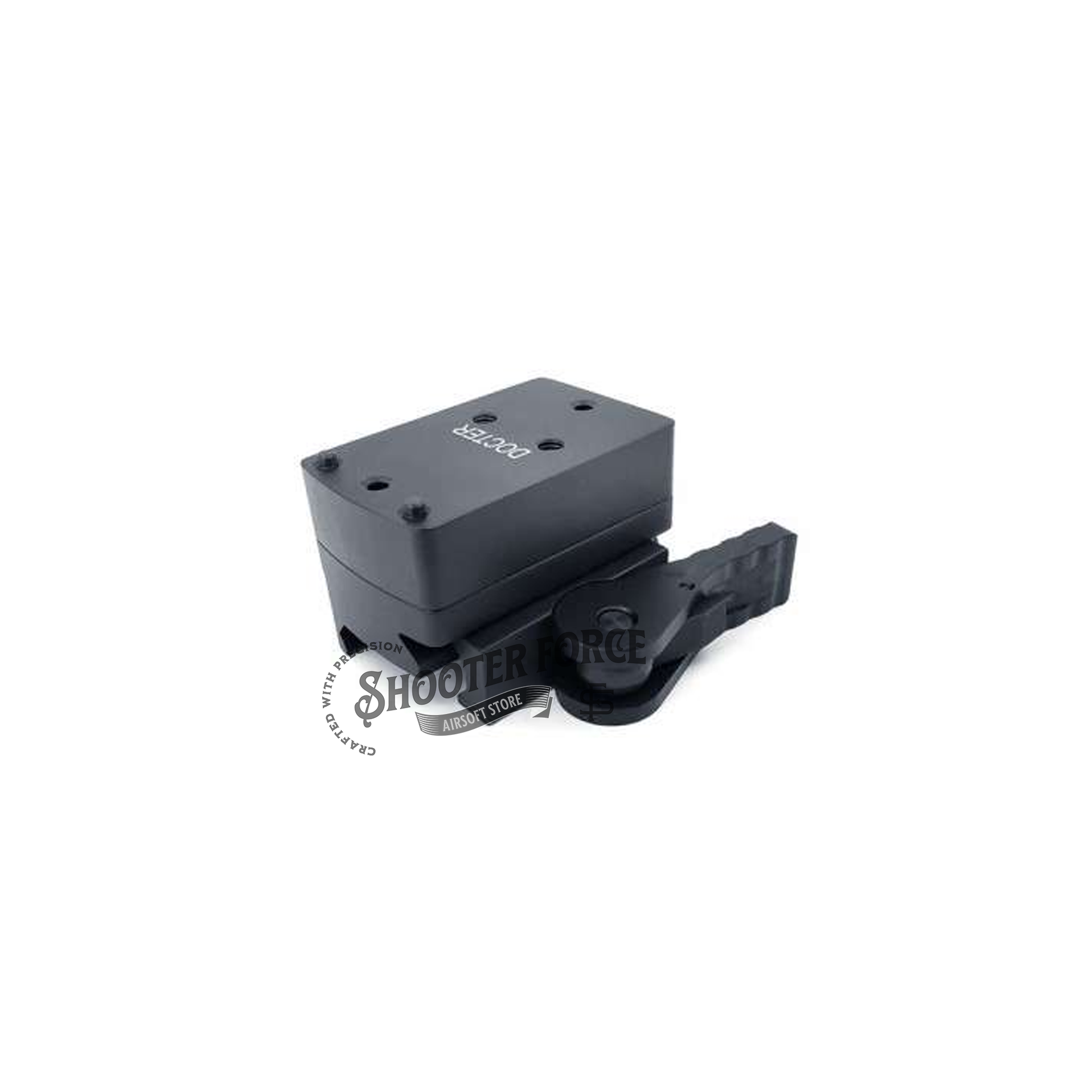 SOTAC QD Tactical Riser 1.41" Centerline Height Mount for Docter optics, offering quick-detach capability and stable mounting for airsoft scopes.