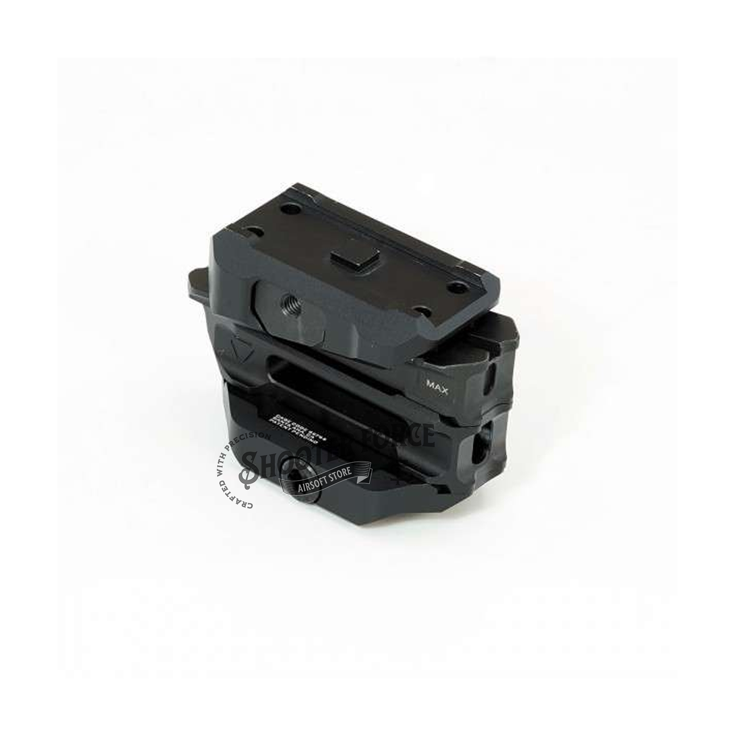 SOTAC SI Variable Optic Mount, designed for variable magnification scopes, providing a stable and secure mounting solution for airsoft rifles.