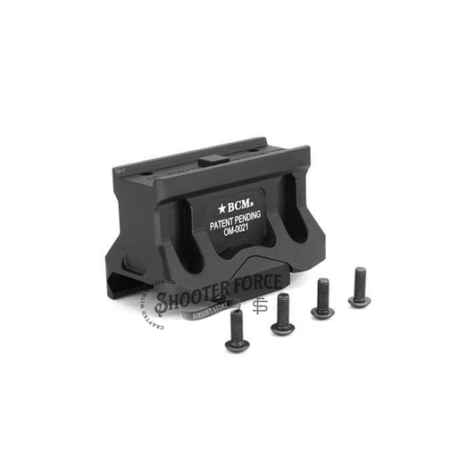 SOTAC Tactical BCM Micro Mount featuring a lower 1/3 cowitness optic height, ideal for securing optics in airsoft scenarios.