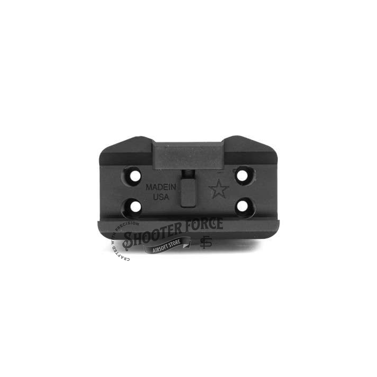 SOTAC Tactical BCM Micro Mount featuring a lower 1/3 cowitness optic height, ideal for securing optics in airsoft scenarios.