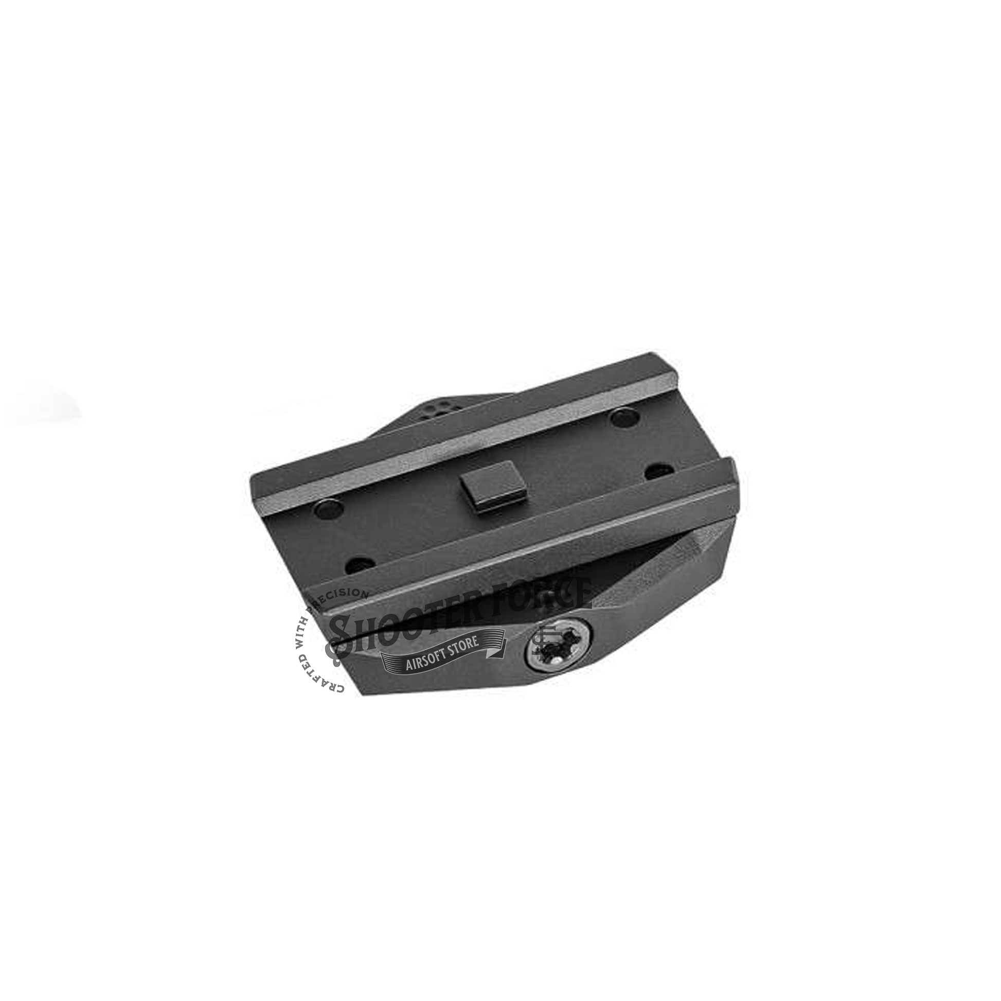 SOTAC Tactical Low Mount with original micro sight footprint, compatible with T1, T2, ROMEO5, M5, M5S, M5B, and similar optics for airsoft use.