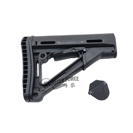 CTR Style Thickened Stock With Extended - Black