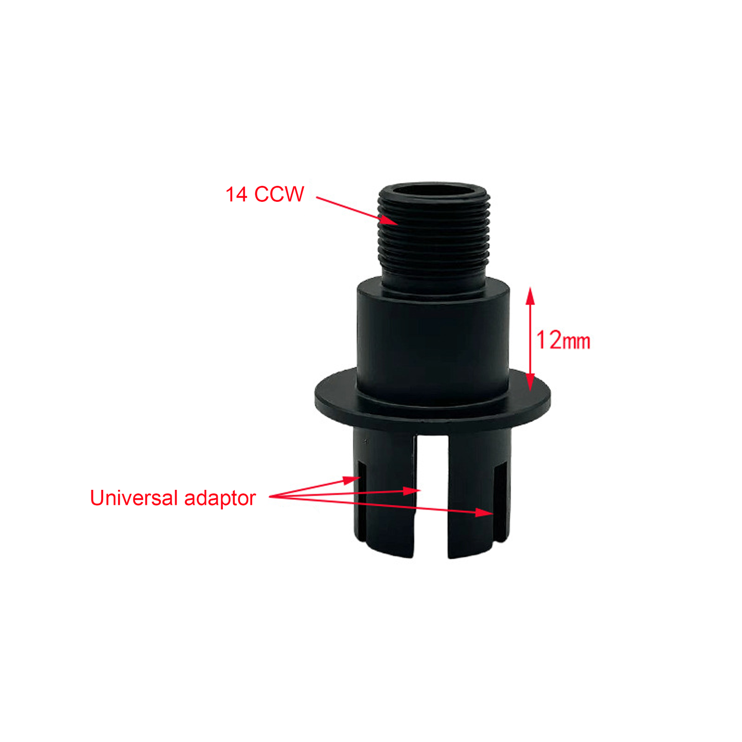 Multi CNC Outer Barrel Adaptor Set 14-19mm