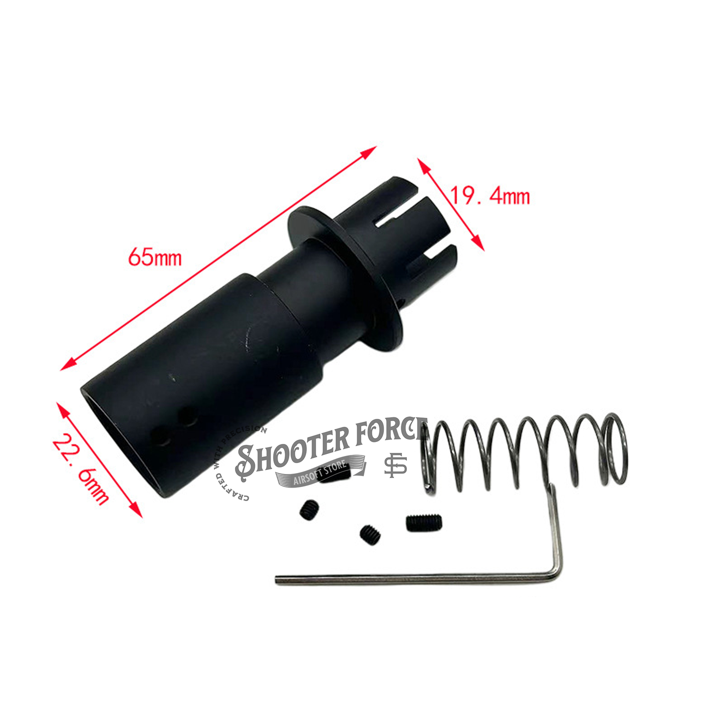 Multi CNC Outer Barrel Adaptor Set 14-19mm