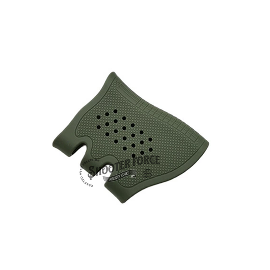 Tactical Quick Draw Anti-Slip Rubber Sleeve, Silicone Protective Sleeve for Glock – Green