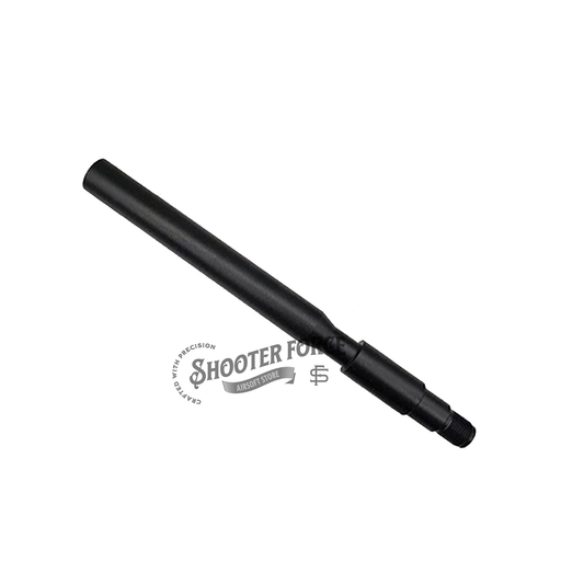 22cm aluminum outer barrel for M4A1 – lightweight, durable, and perfect for airsoft rifle upgrades.