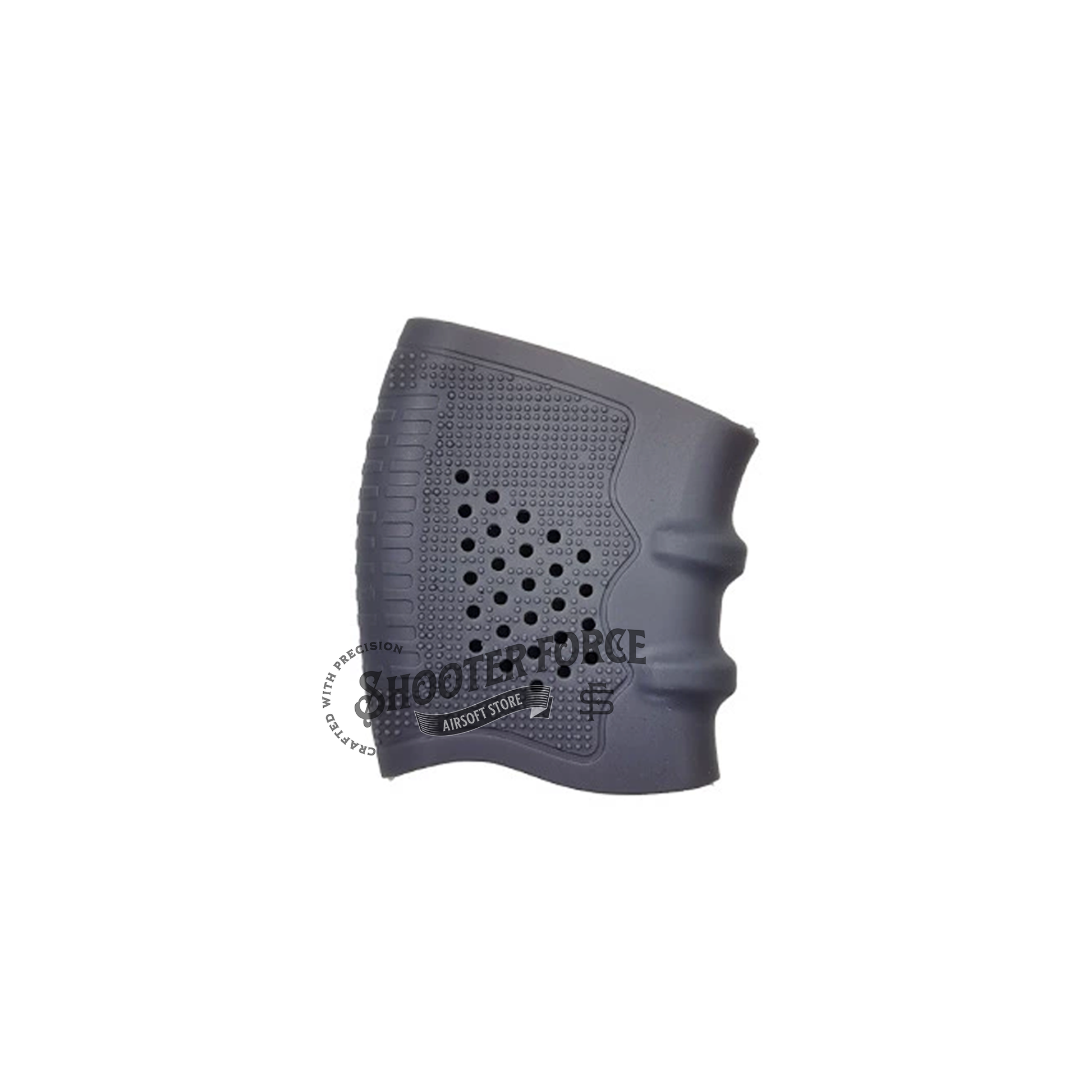 Gen 1 Grip Sleeve – Tactical quick draw anti-slip rubber sleeve, silicone protective sleeve for Glock – Grey color.