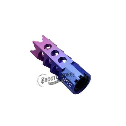 Gradient Color Flash Hiders Muzzle Device - 14mm CCW - DTK-1