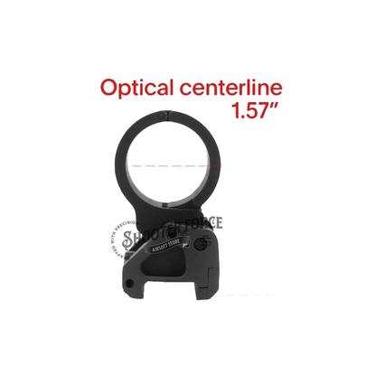 SOTAC LEAP/06 1.57-inch 30mm magnifier mount with secure attachment and optimized centerline height for airsoft and tactical setups.