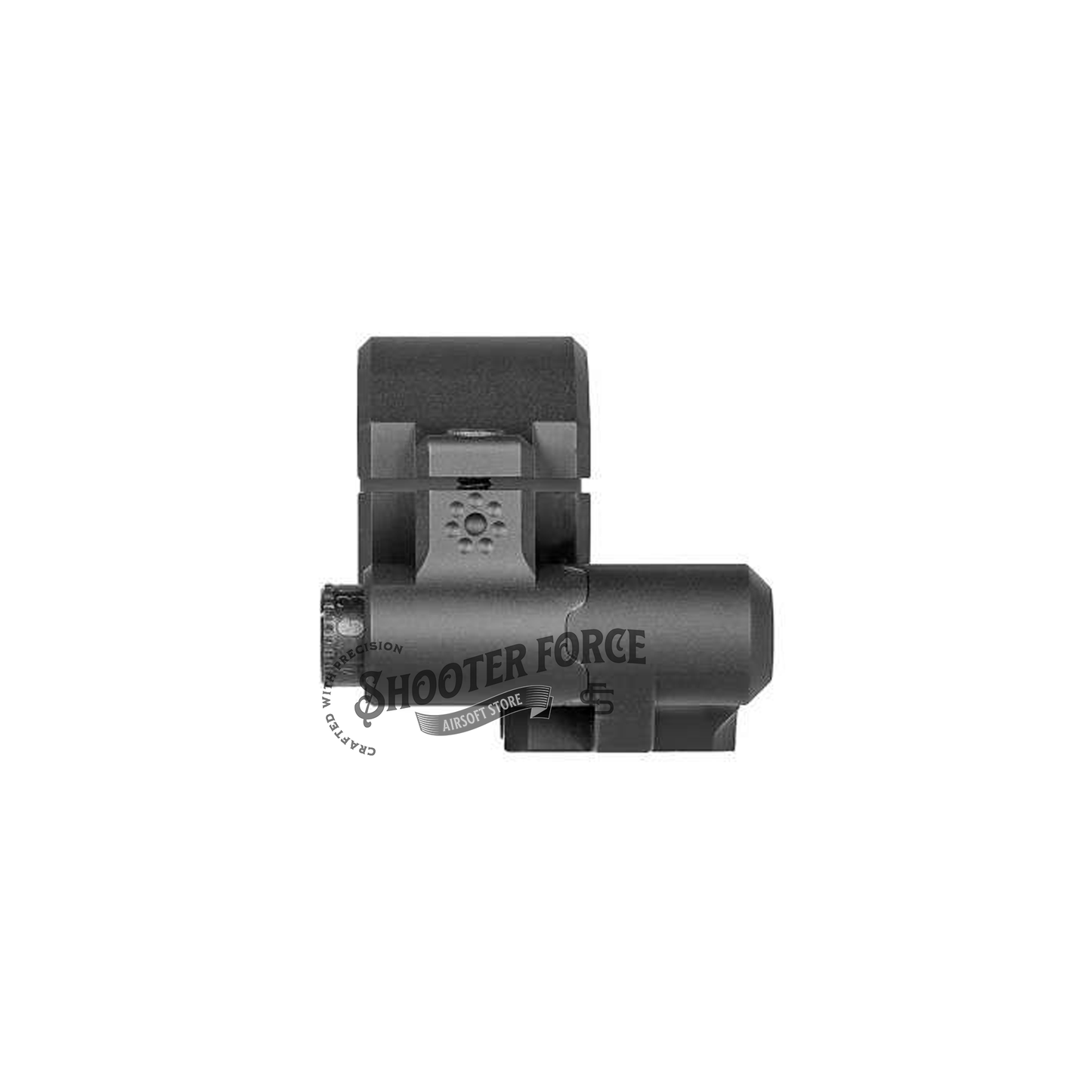 SOTAC Low 0.9" Centerline Height 30mm Ring Scope Mount for 30mm tube magnifier scopes with original markings, offering a durable and stable low-profile design.