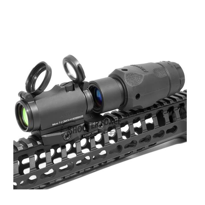 SOTAC Low 0.9" Centerline Height 30mm Ring Scope Mount for 30mm tube magnifier scopes with original markings, offering a durable and stable low-profile design.