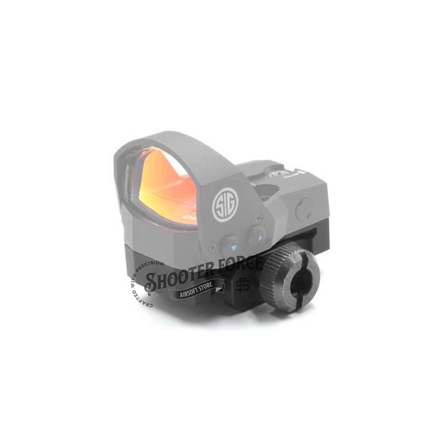 SOTAC Picatinny M1913 Rail Mount Kit for ROMEO1, providing a stable and secure mounting solution for ROMEO1 optics on airsoft rifles.